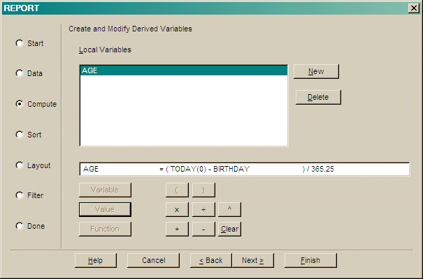 Computed Variables